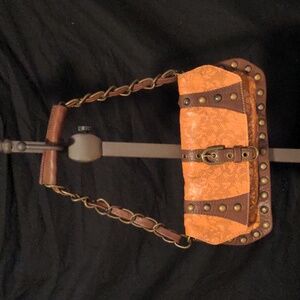 NWOT Betsey Johnson Garter Girl Small Flap Clutch Embossed Leather🔥HP 10-4-24🔥